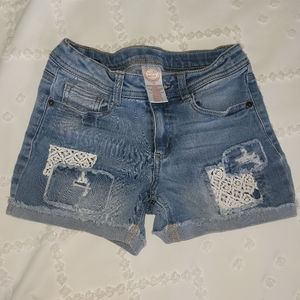 Girls size 10 Jean shorts